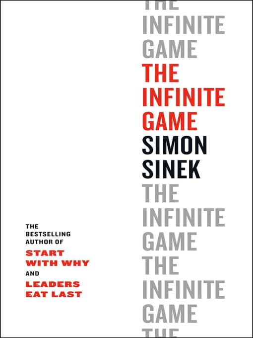 The Infinite Game Book by Simon Sinek