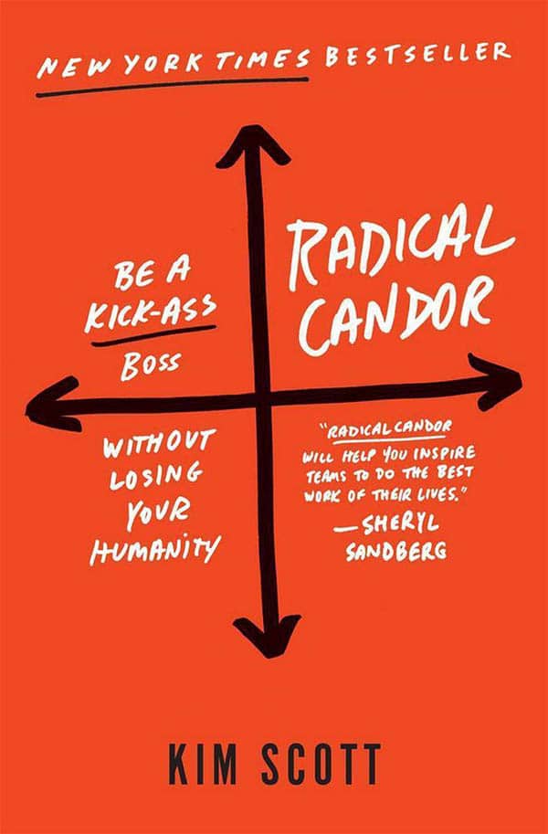 Radical candor (2017) by Kim Scott