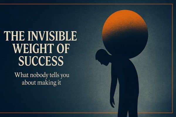 The Invisible Weight of Success: What Nobody Tells You About Making It ...