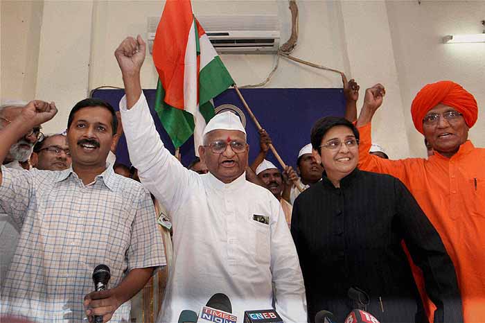 Anna Hazare has asked all of us - "Do you have a conscience?" Anna Hazare has asked all of us - "Do you have a conscience?"
