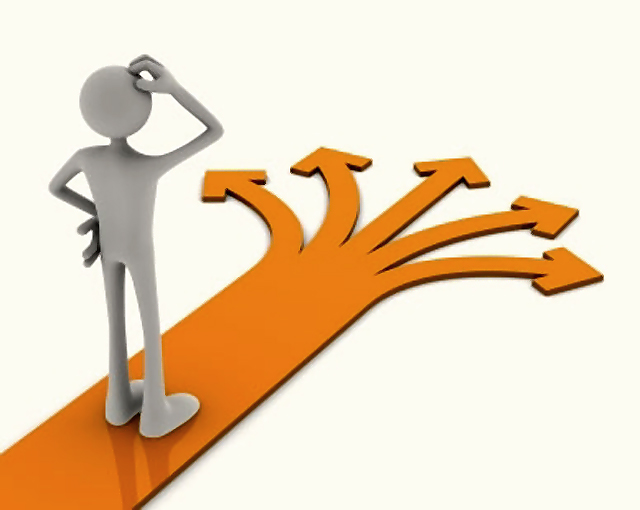 The most difficult choices are those when there is only one option for us The most difficult choices are those when there is only one option for us