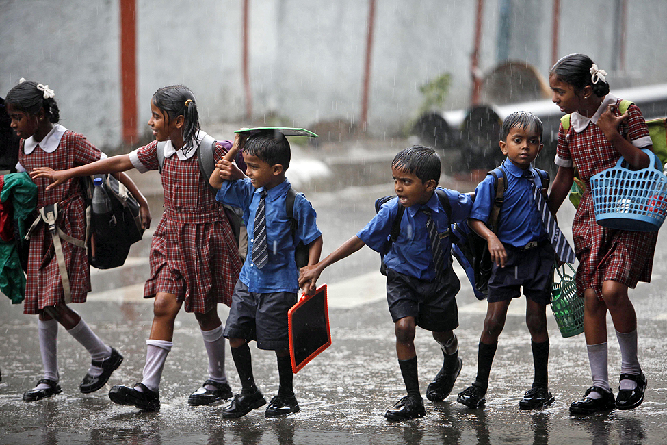 Let the rain kiss you. Let the rain beat upon your head with silver liquid drops. Let the rain sing you a lullaby. Langston Hughes