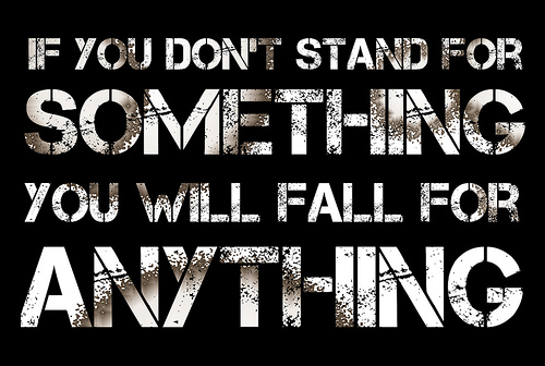 What do you stand for? What do you stand for?