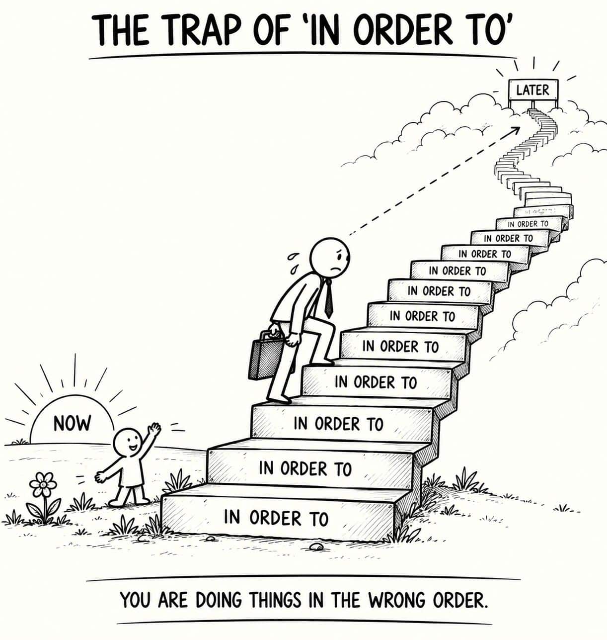 The Trap of 'In Order To'